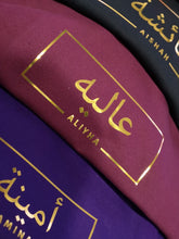Load image into Gallery viewer, Arabic Name Custom Hoodie Tshirt Own Name Personalised Hood Eid Present Gift - Haya Clothing