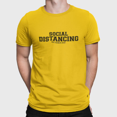 Social Distance T-Shirt, Social Distancing, Social Distancing Shirt, Quarantine Shirt, Corona, 2020 Social Distancing, Stay Home Stay Safe - Haya Clothing