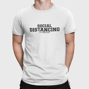 Social Distance T-Shirt, Social Distancing, Social Distancing Shirt, Quarantine Shirt, Corona, 2020 Social Distancing, Stay Home Stay Safe - Haya Clothing
